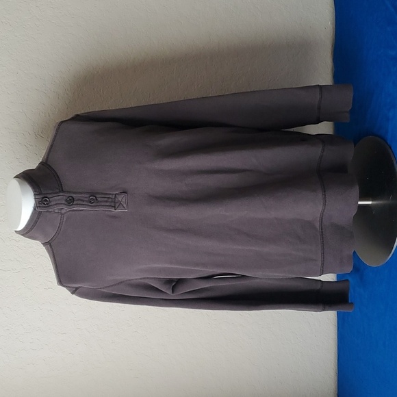 4/$30 ** G.H. Bass Co. L Men's Long Sleeve 1/4 Button Shirt Fleece Colla… - Picture 1 of 10